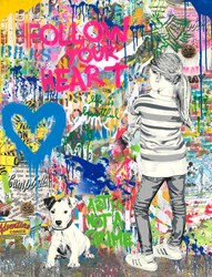Express Yourself by Mr. Brainwash - Original on Paper sized 38x50 inches. Available from Whitewall Galleries